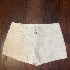 Express White Shorts